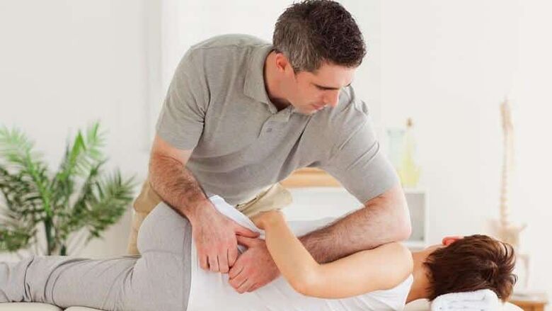 Massage for the treatment of pain in the lower back